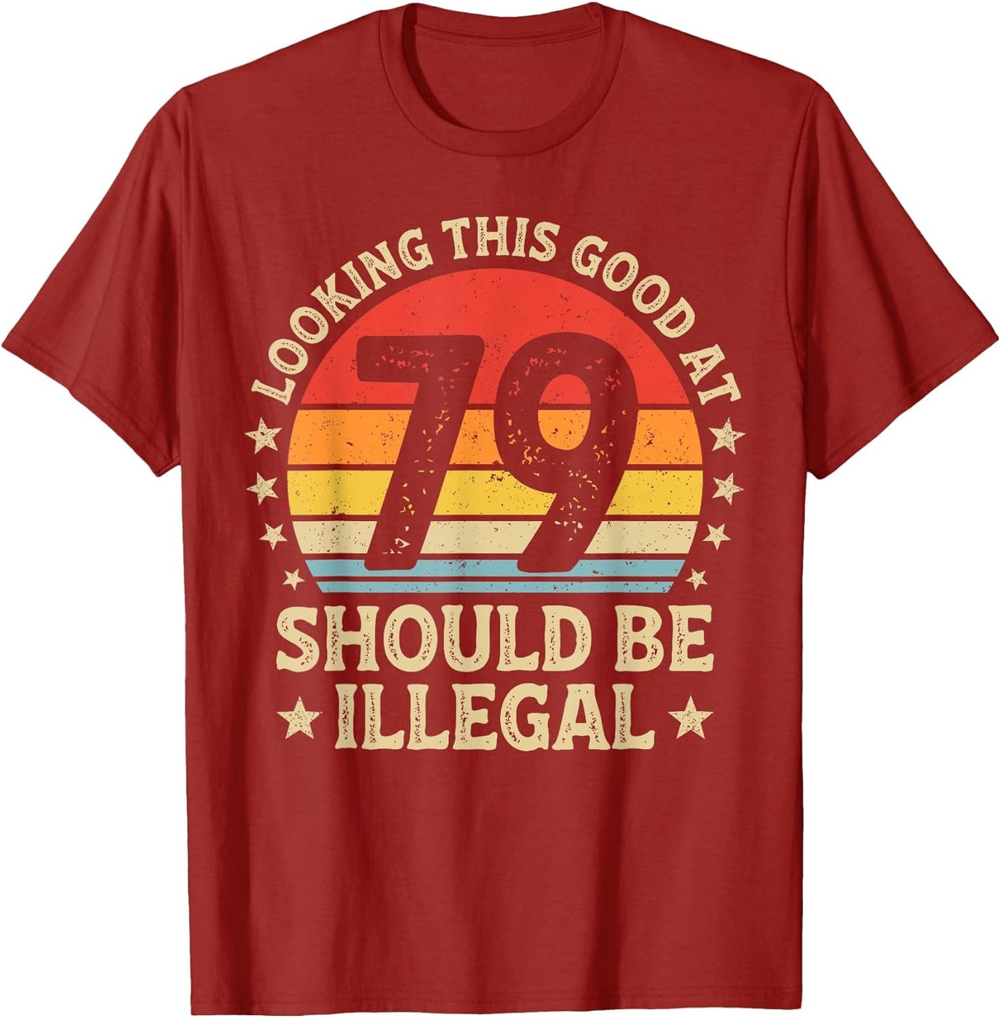 Funny 79 Year Old Gag Humor Bday Vintage 79th Birthday