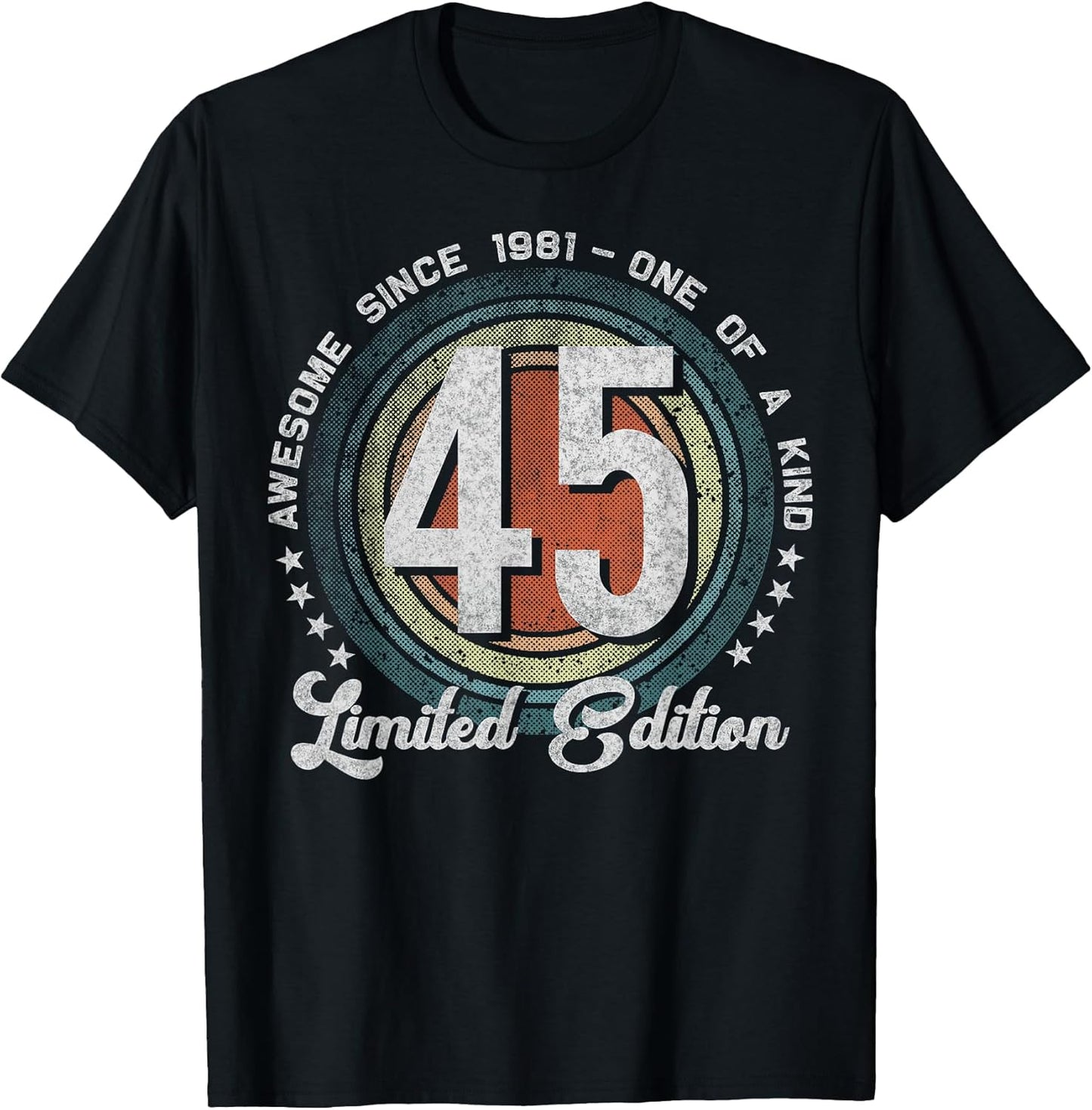 45 Year Old Gifts Vintage 1981 Limited Edition 45th Birthday