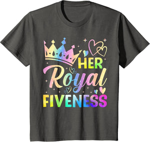Her Royal Fiveness 5th Birthday 5 Years Old for Girls