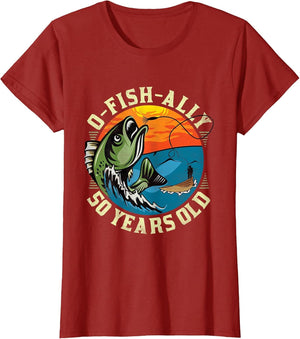 O-Fish-Ally 50 Years Old, 50th Birthday Fishing