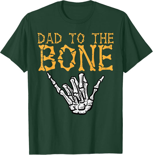Halloween Dad to The Bone Skeleton Hand Fun Papa Costume Men