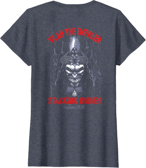 Vlad The Impaler Stacking Bodies Since 1456 (on Back)
