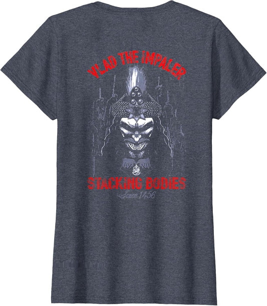 Vlad The Impaler Stacking Bodies Since 1456 (on Back)