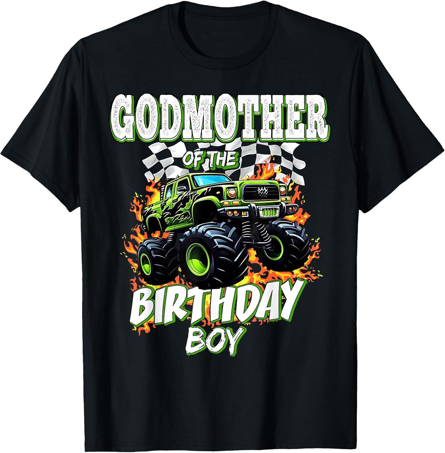 Godmother of The Birthday Boy Monster Truck Birthday Kids