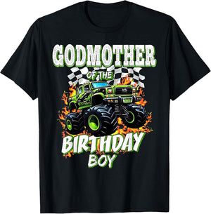 Godmother of The Birthday Boy Monster Truck Birthday Kids