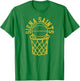 Siena College Distressed Vintage 80s Basketball Net Graphic