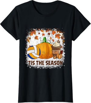 Pumpkin Spice Volleyball Tis The Season Fall Thanksgiving
