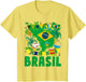 Brasil Flag Outfit Idea for Kids Brazil & Brazilian Flag