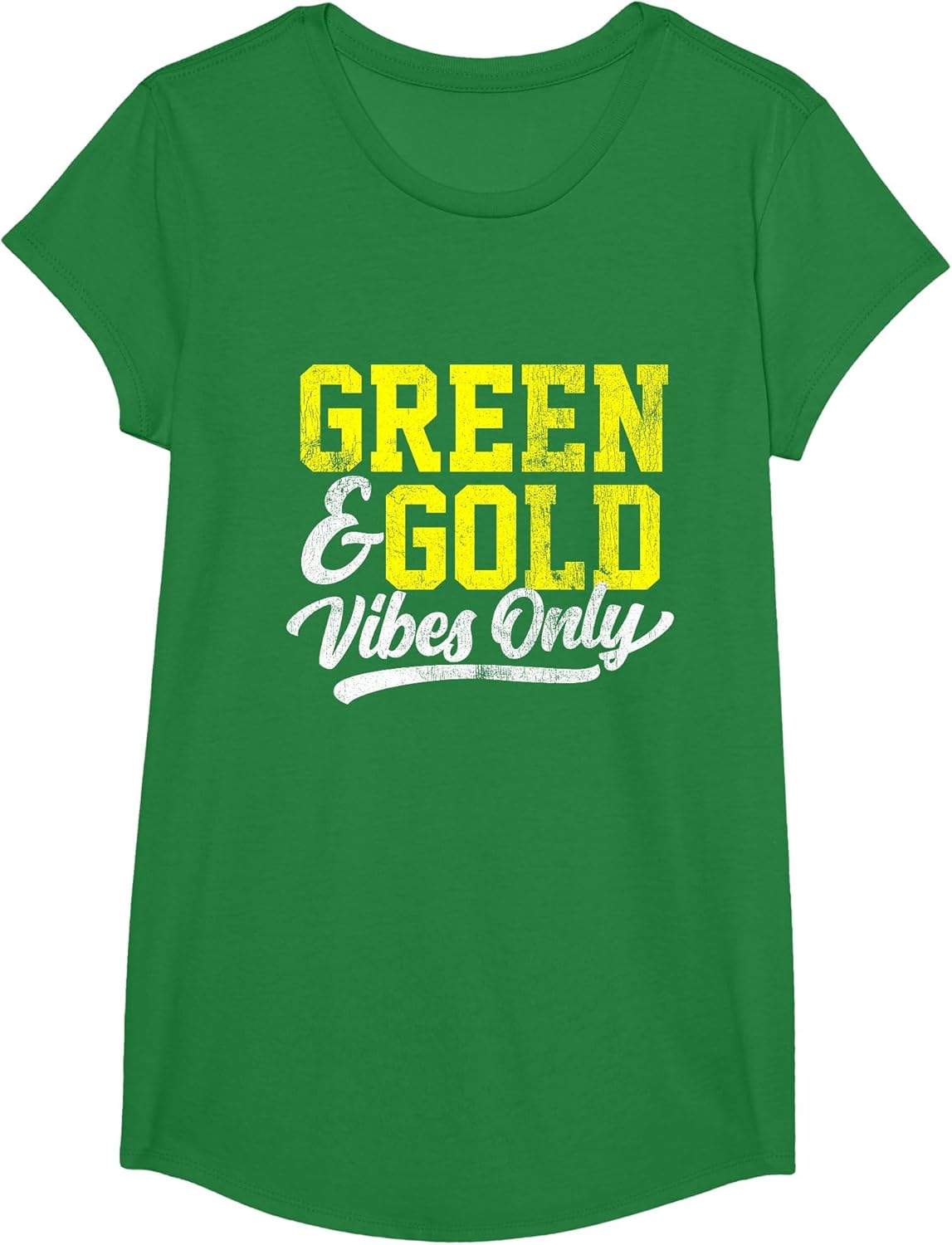 Green & Gold Vibes Only Game Day High School Football Group