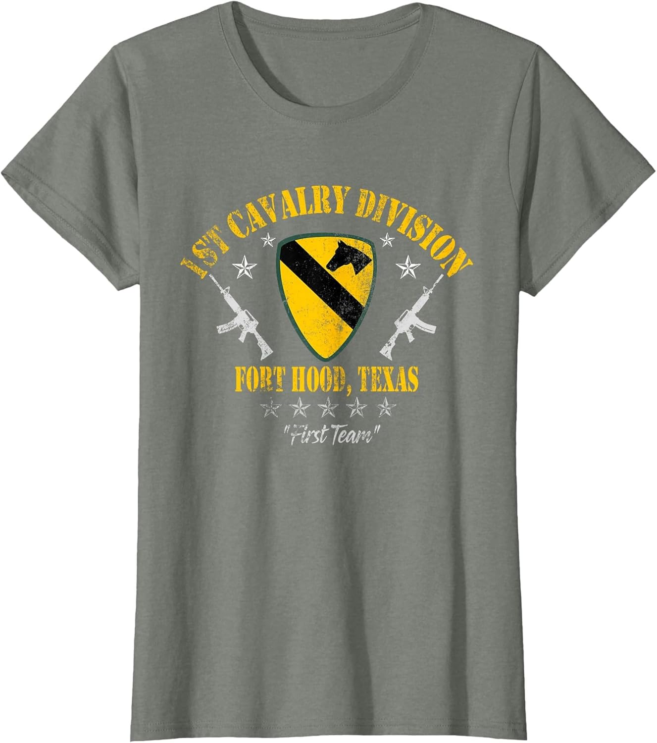 1st Cavalry Division Veteran Fort Hood, TX Patriotic Vintage