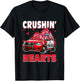Crushin' Hearts Valentine's Day Police Car Lover Driver