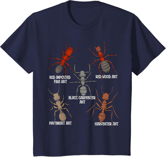 Ant Lover Kids Entomology Ant Species Red Ants