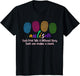 Fingerprint Autism Shirt, Each Print Tells A Different Story