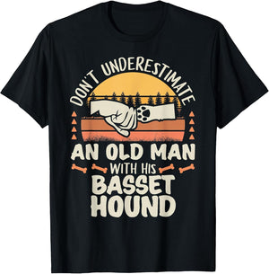 Basset Hound Shirt Men Women Dog Mom Dog Lover