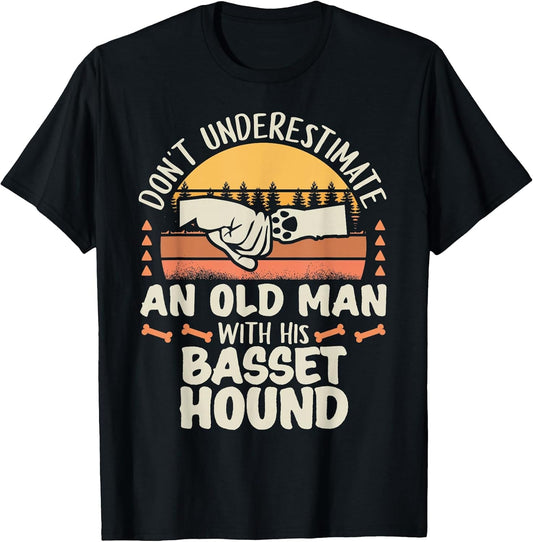 Basset Hound Shirt Men Women Dog Mom Dog Lover