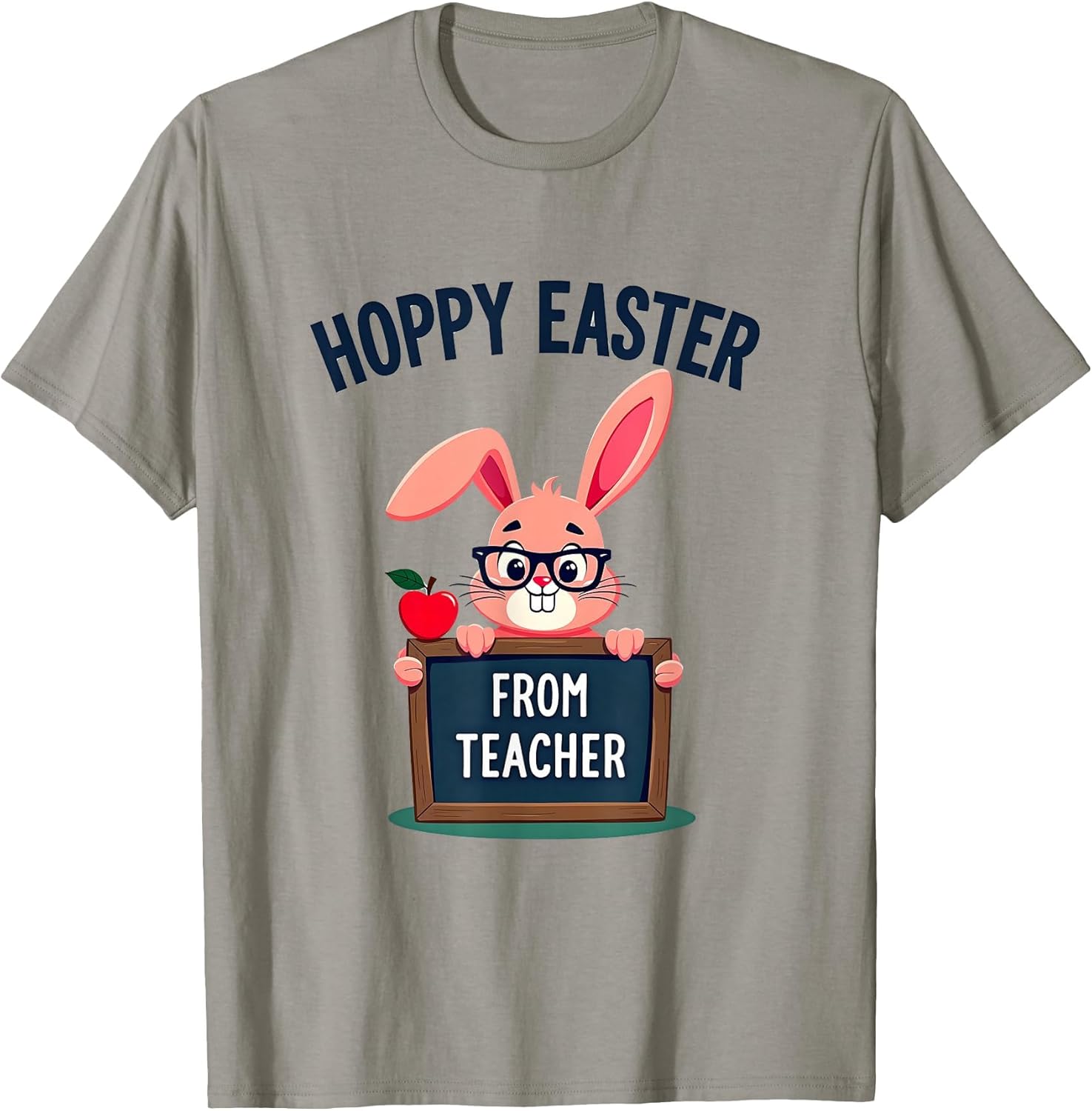Hoppy Easter From Teacher Cute Easter Design