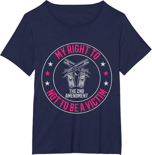 2nd Amendment My Right to Not Be A Victim - Second Amendment