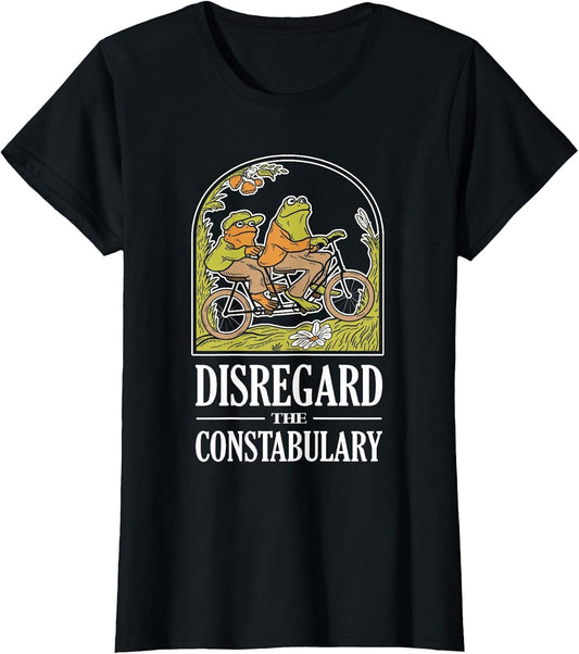 Disregard The Constabulary - Funny Frog Meme Police