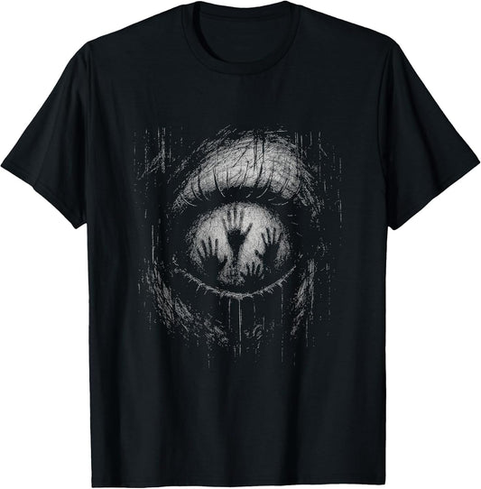 Horror Creepy Eye Ghost Hands Grunge Goth Alt Aesthetic