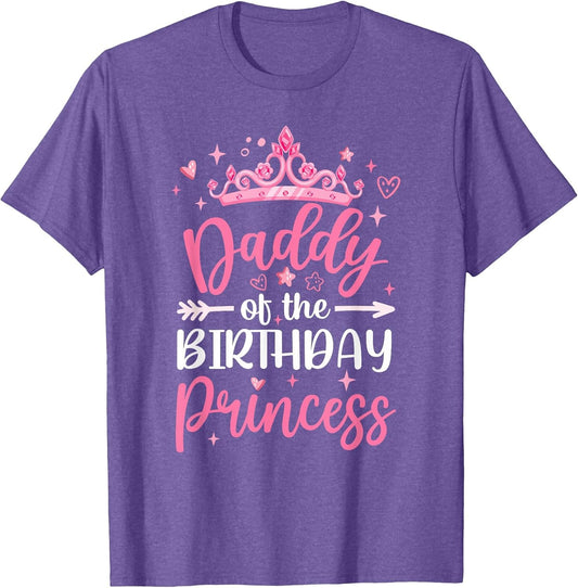 Daddy of The Birthday Princess Birthday Girl Kid Family