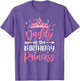 Daddy of The Birthday Princess Birthday Girl Kid Family