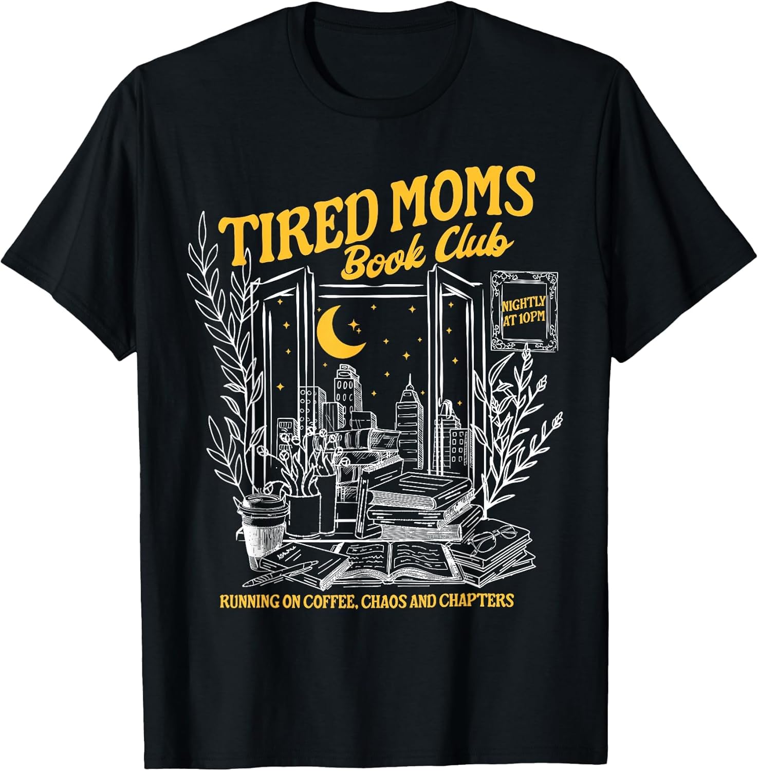Retro Tired Moms Book Club Bookish Booktrovert Mother's Day