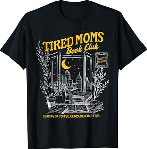Retro Tired Moms Book Club Bookish Booktrovert Mother's Day