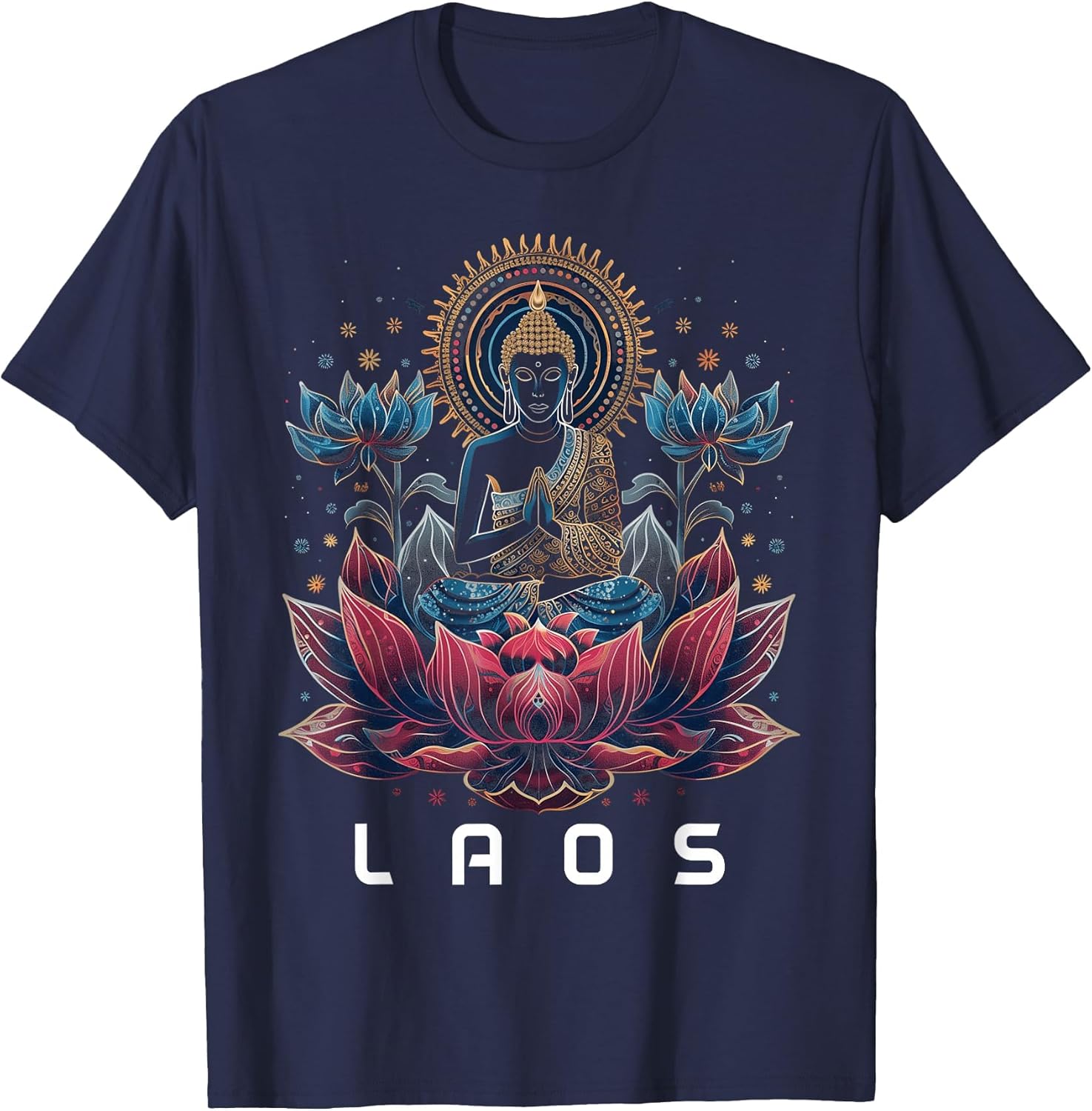 Laos Buddha Vintage Buddhist Souvenir