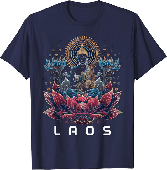 Laos Buddha Vintage Buddhist Souvenir