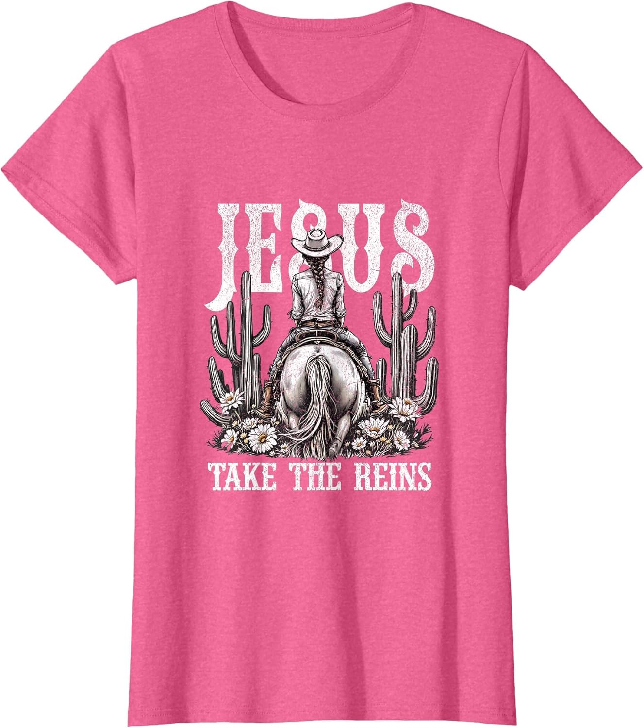 Jesus Take The Reins Western Cowgirl Design