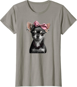 Chihuahua with Bow