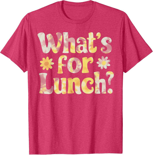 Funny Cooking Lunch Lady Tie Dye What's for Lunch?