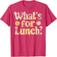 Funny Cooking Lunch Lady Tie Dye What's for Lunch?