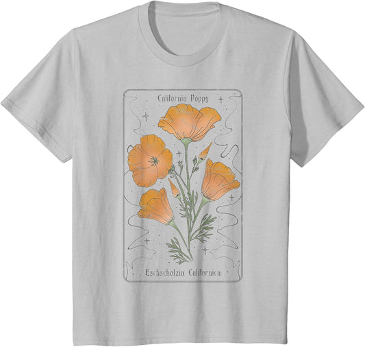 Tarot Card California Poppy Eschscholzia