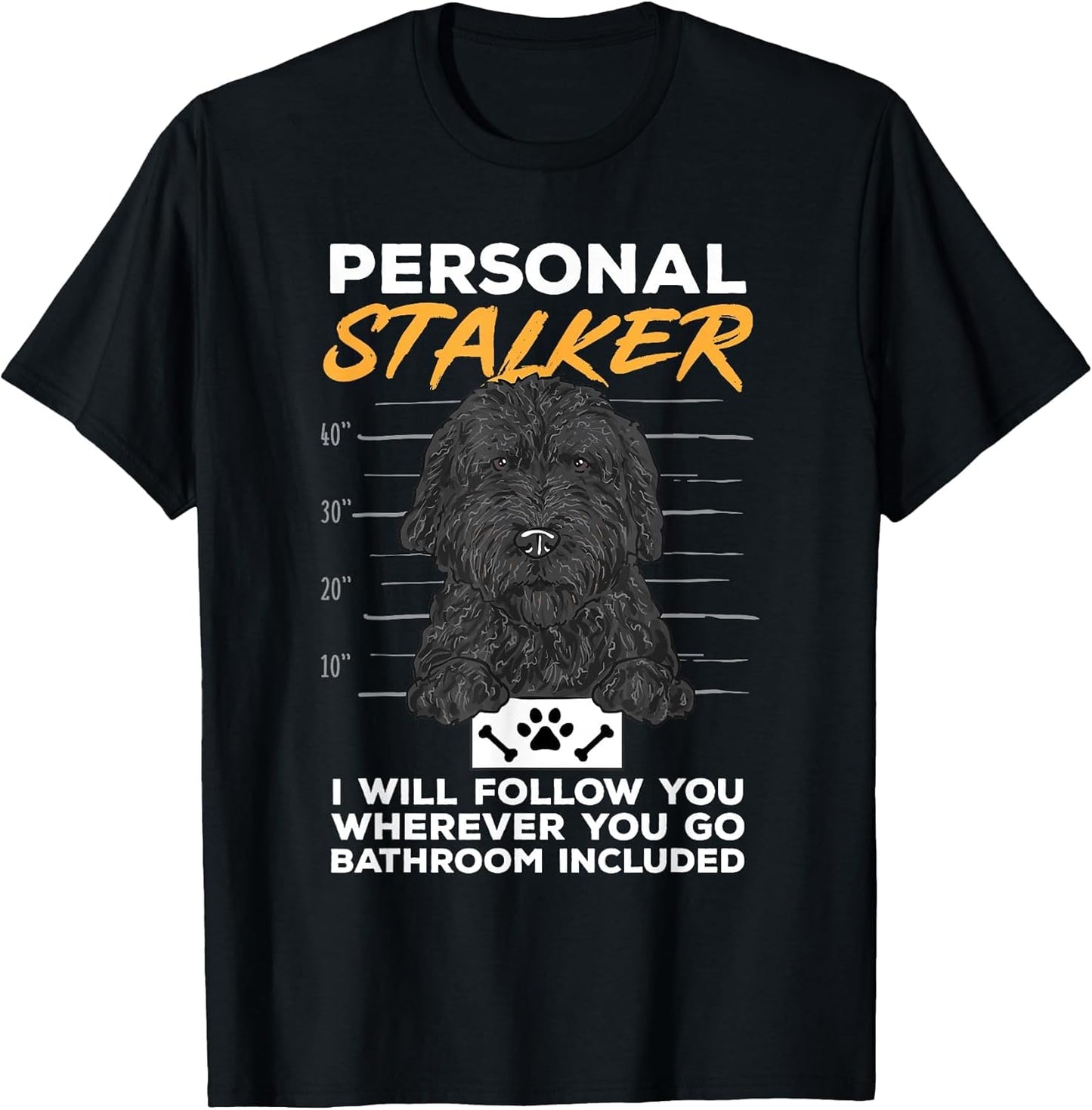 Black Goldendoodle Personal Stalker Dood Doodle Dog