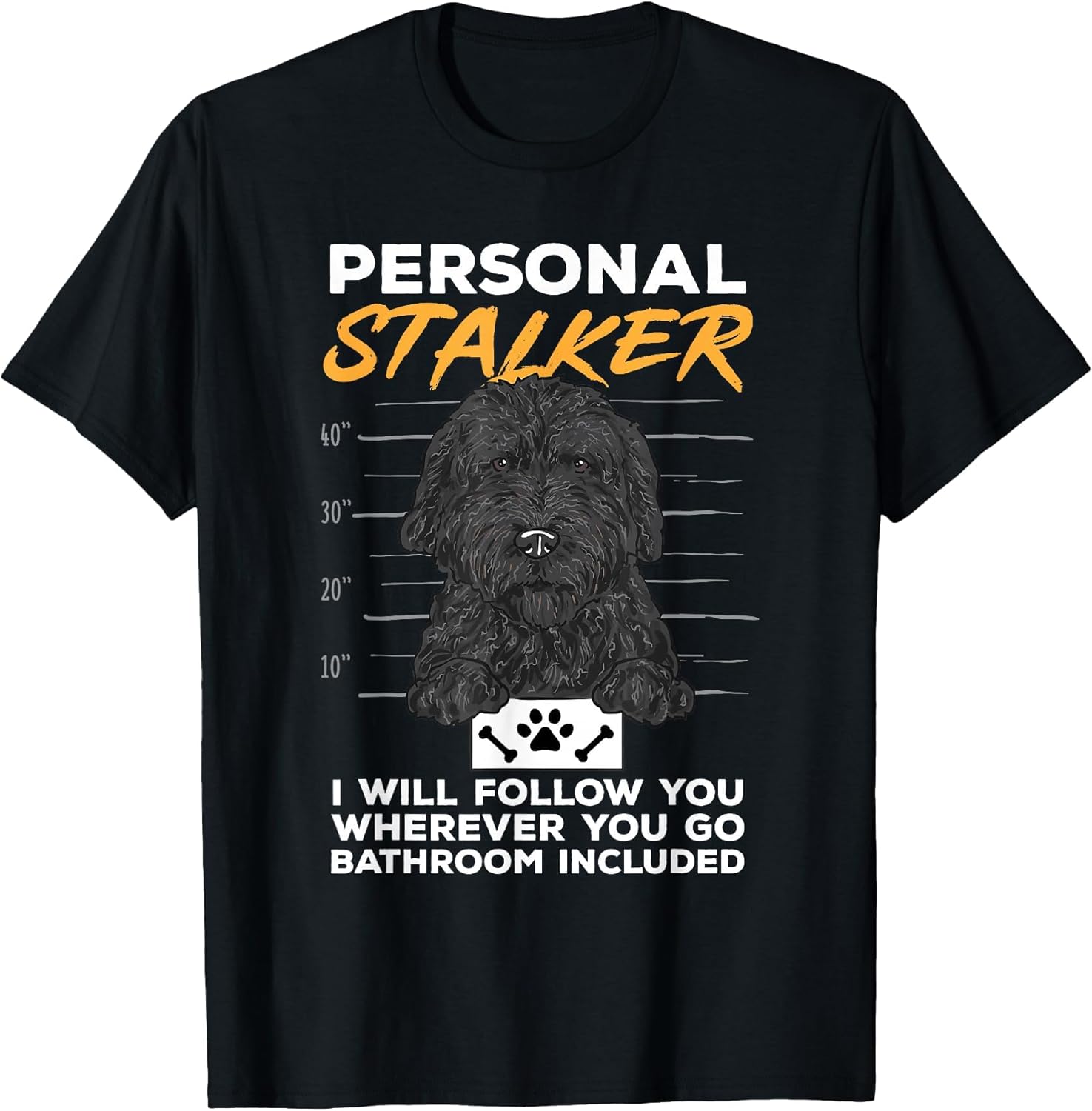 Black Goldendoodle Personal Stalker Dood Doodle Dog