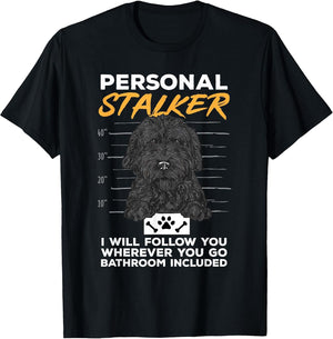 Black Goldendoodle Personal Stalker Dood Doodle Dog