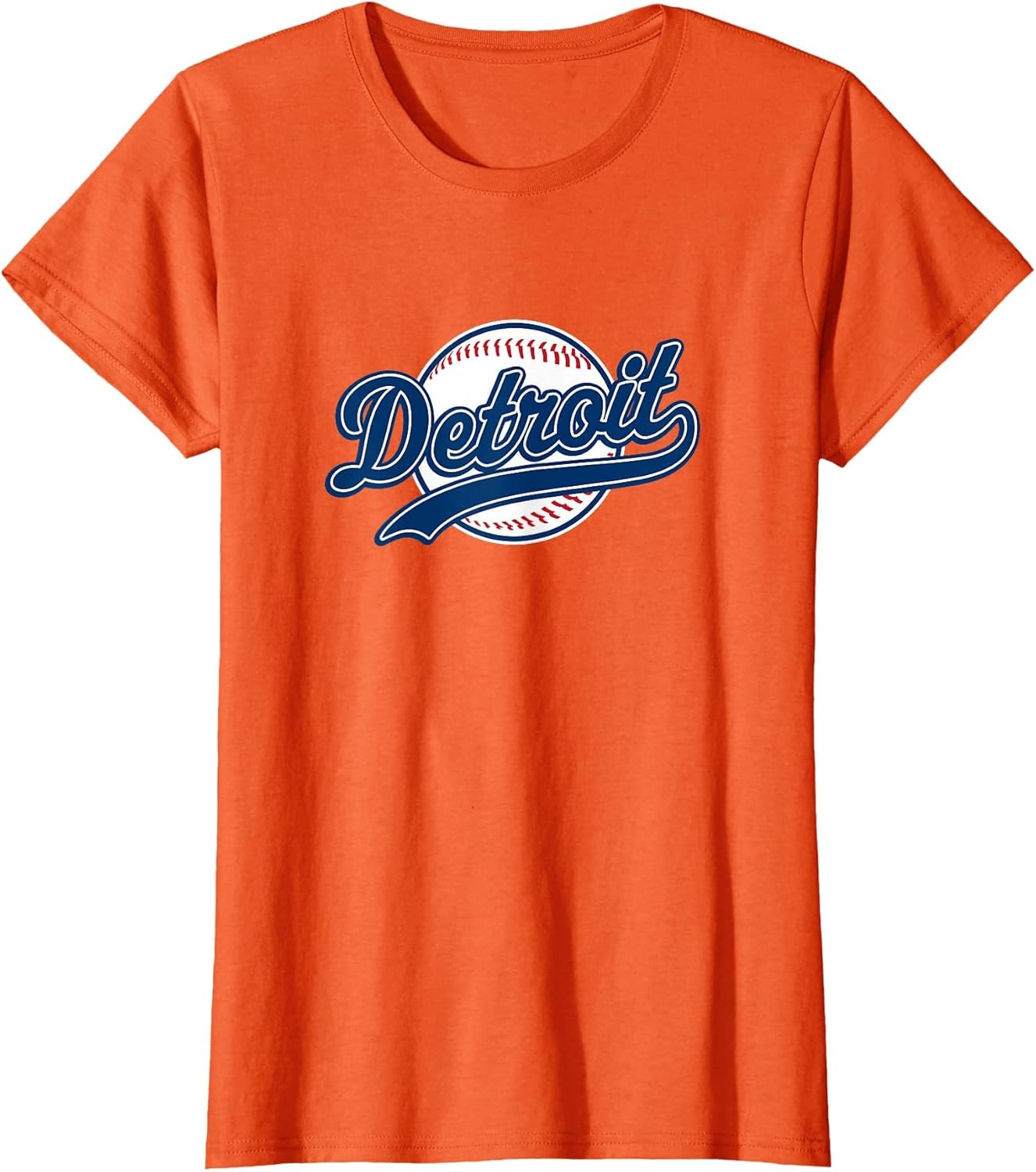 Detroit Vintage Baseball Throwback Retro Design