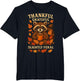 Thankful Grateful Slightly Feral Shirt, Funny Raccoon Fall