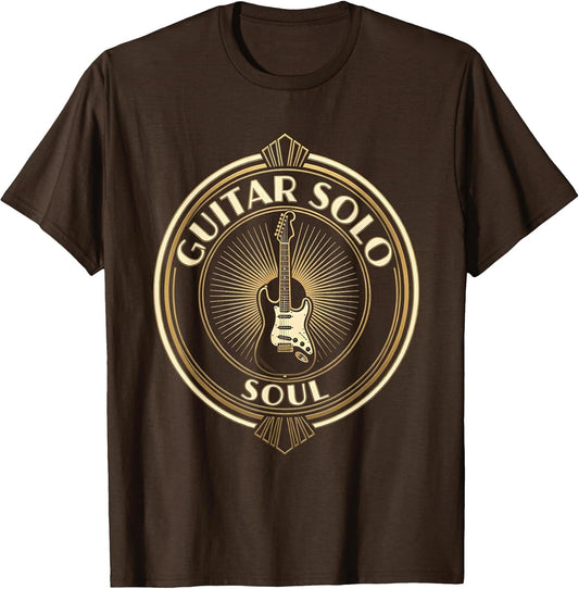 70s Guitar Solo Soul Retro Music Design