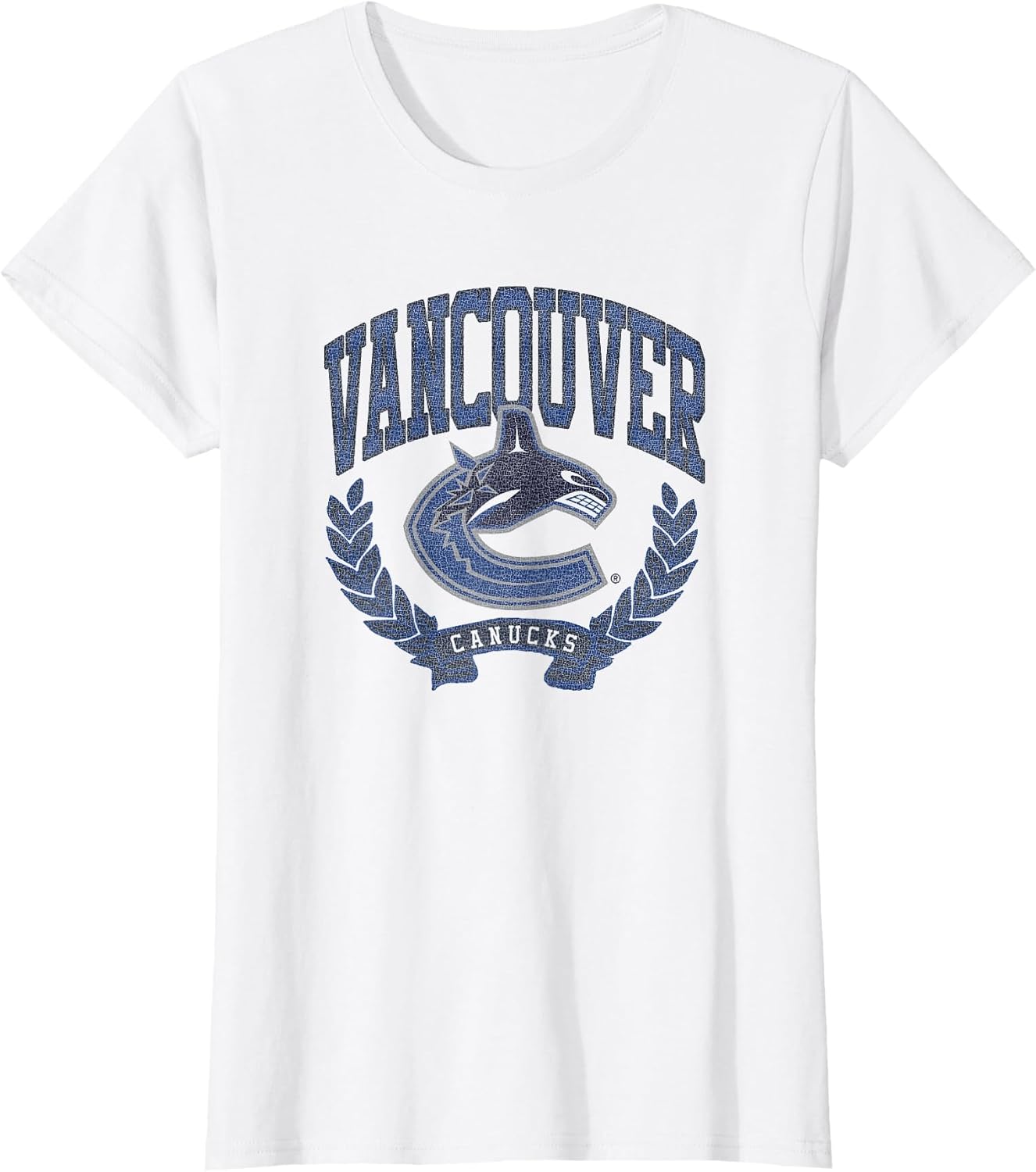 Vancouver Canucks Vintage Victory White Officially Licensed