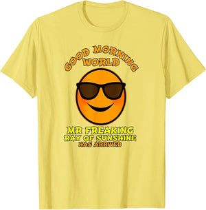 Freaking Ray of Sunshine Funny Sarcastic Morning