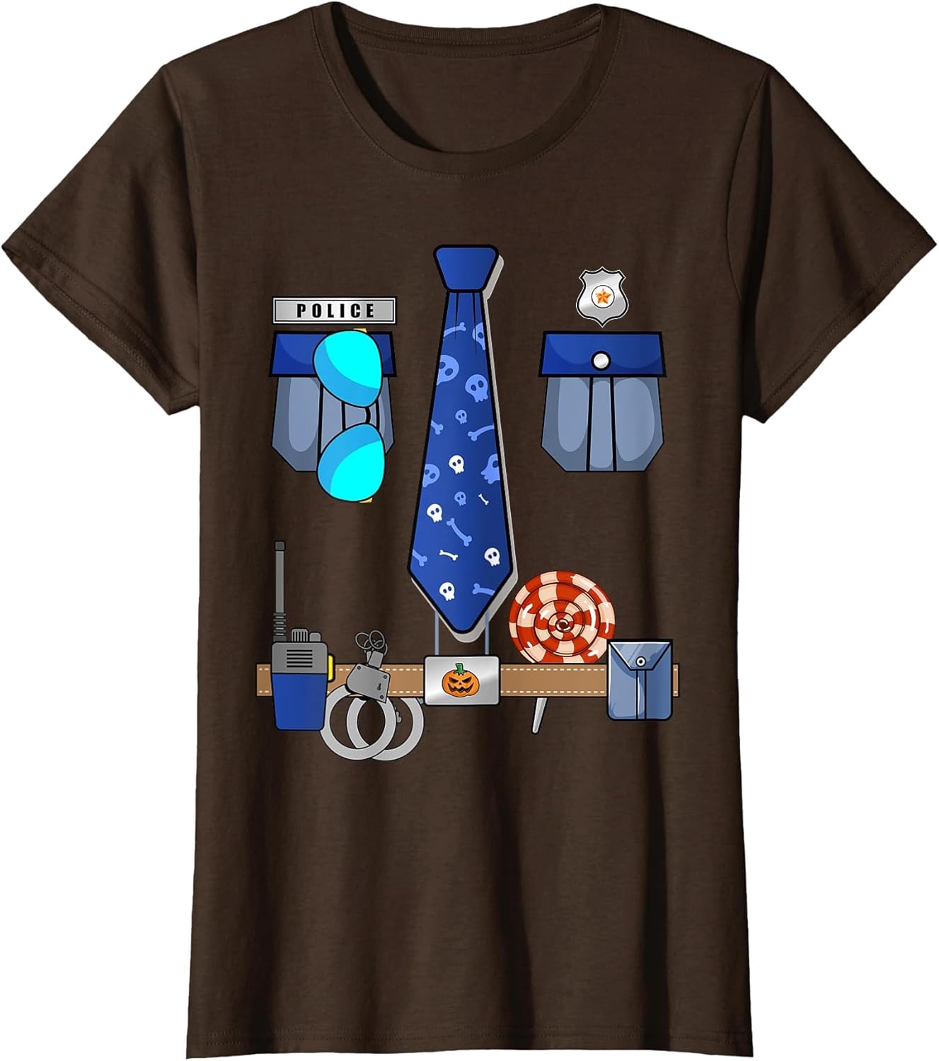 Police Officer Halloween Costume for Boys Cop Uniform