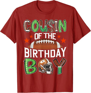 Cousin of The Birthday Boy Game Day Football