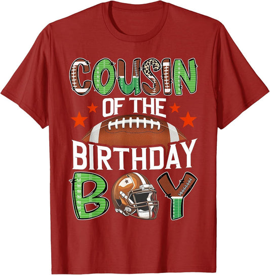 Cousin of The Birthday Boy Game Day Football