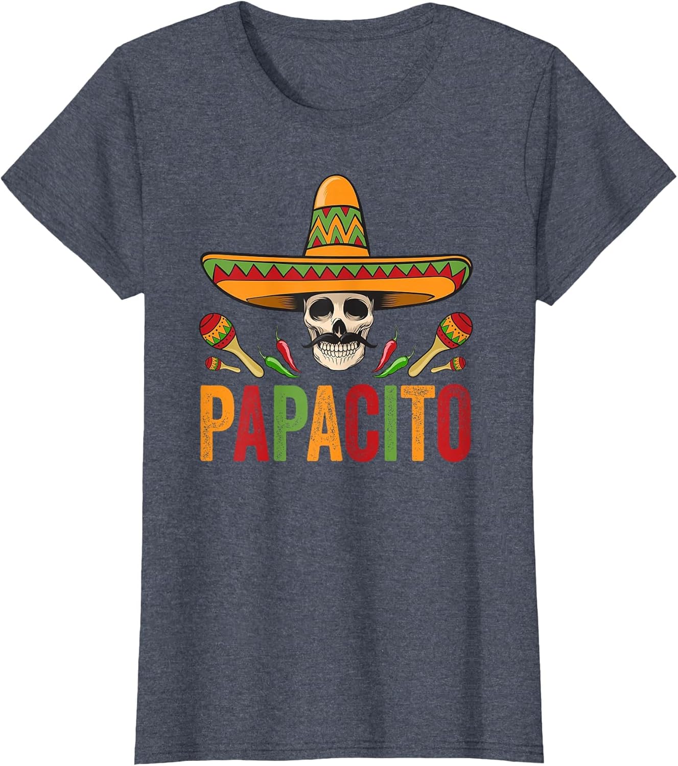 Papacito Shirt Funny Mexican Skull Cinco De Mayo