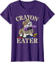 Kawaii Crayon Eater Bulldog Soldier School Boot Camp Humor