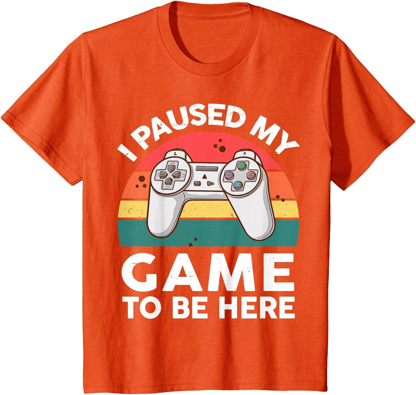 Funny I Paused My Video Game to Be Here Kids Youth Boy Gamer