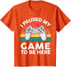 Funny I Paused My Video Game to Be Here Kids Youth Boy Gamer