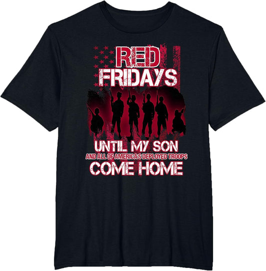 Military Red Shirt Friday - Wear Red for Deployed Son